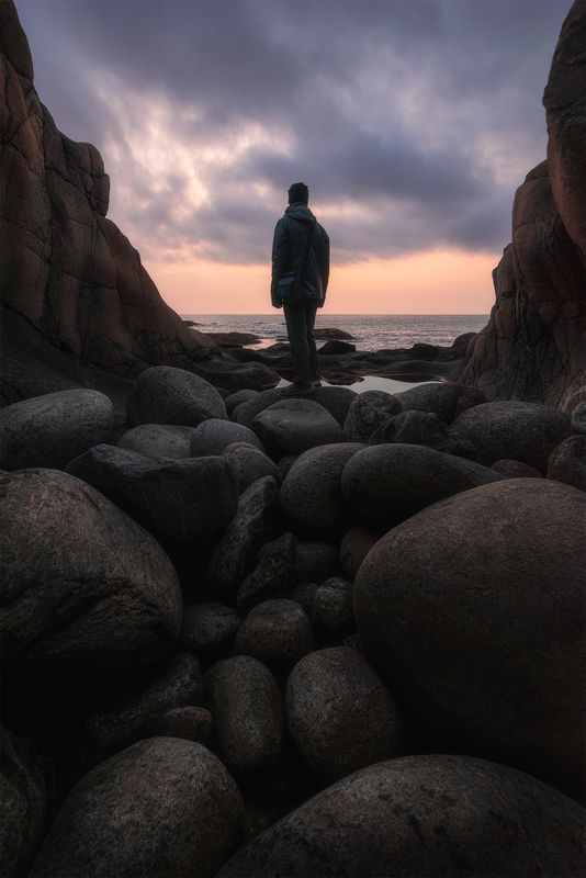 териберка, море, закат, скалы, кольский, север В драконьем гнезде фото превью