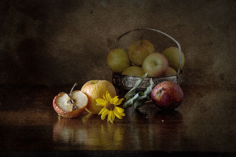 яблоки, урожай, цветок, ваза photo preview