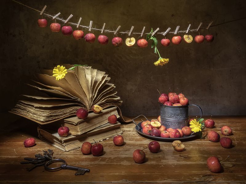 натюрморт, райские яблоки Райские яблочки...photo preview