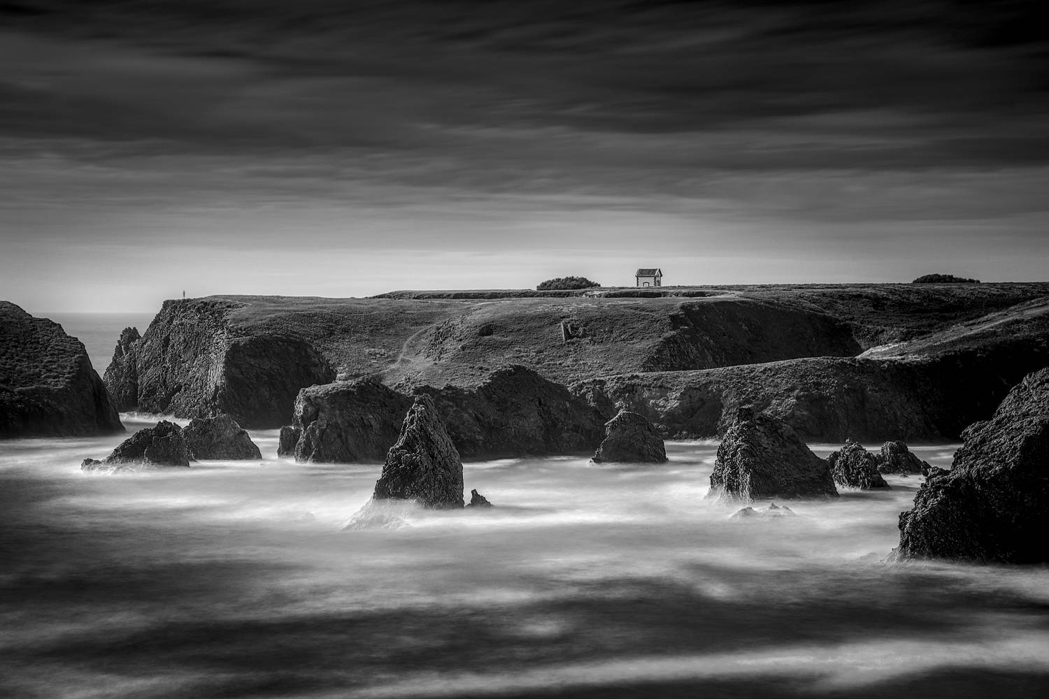 Port de Goulphar. Автор: av peteghium sea,coastline,water,longexposure,seascape,longexposure, av peteghium