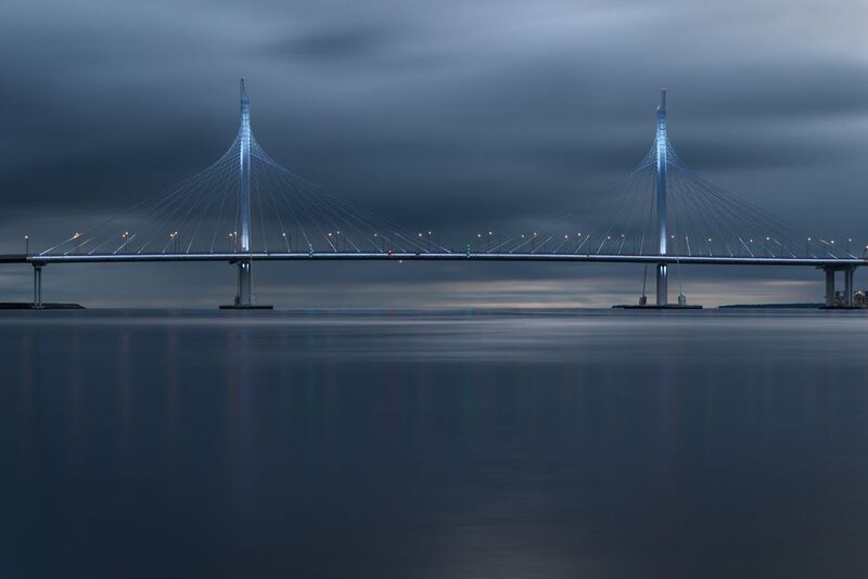 Мост ЗСД.  Санкт-Петербургphoto preview