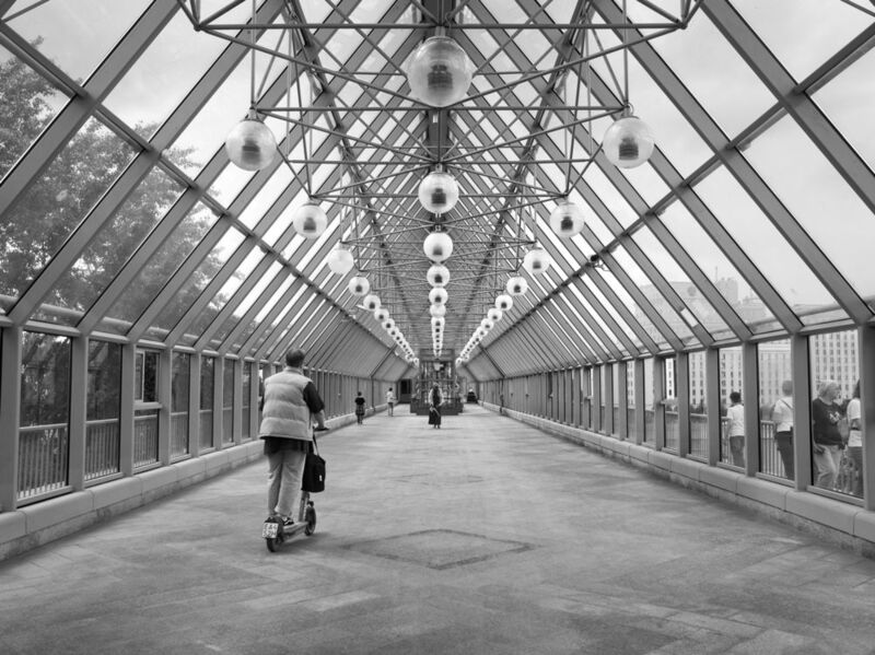 перспектива, туннель, каркас, геометрия Туннель в будущееphoto preview