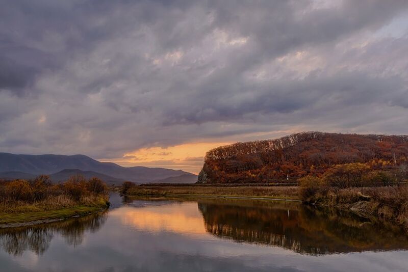 осень, вечер, ррудная Осеннее...photo preview