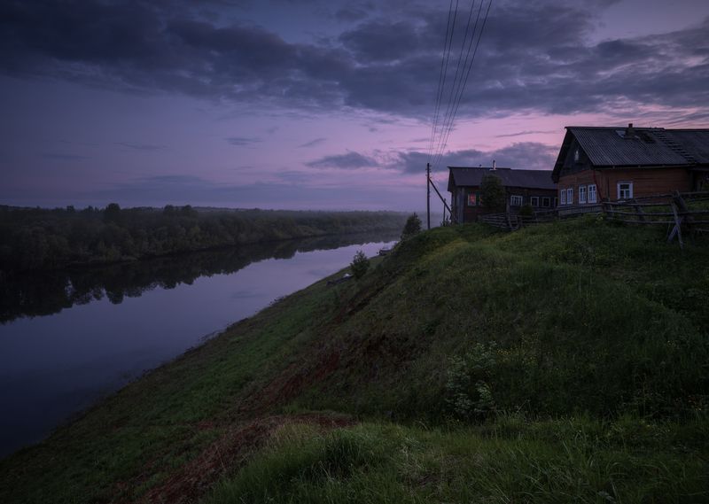 кимжа, архангельская область, белая ночь Ночные бденияphoto preview