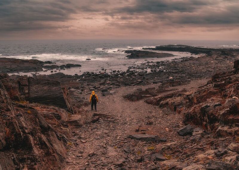 север лето кекурский баренцево море рыбачий Холодное мореphoto preview