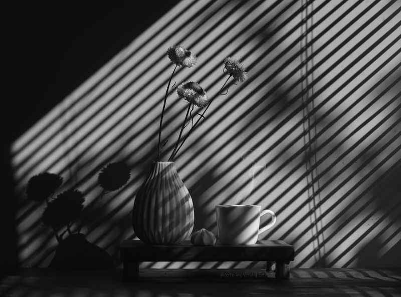 цветы, кофе, натюрморт, нуар, напиток, аромат, вкусно, flowers, coffee, still life, drink, aroma, delicious, bouquet , flowers, черно белое Чашка кофе..photo preview