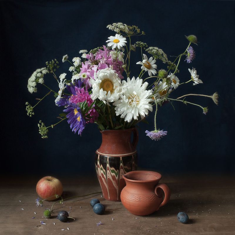 осень, букет, астры Осень, астры.photo preview