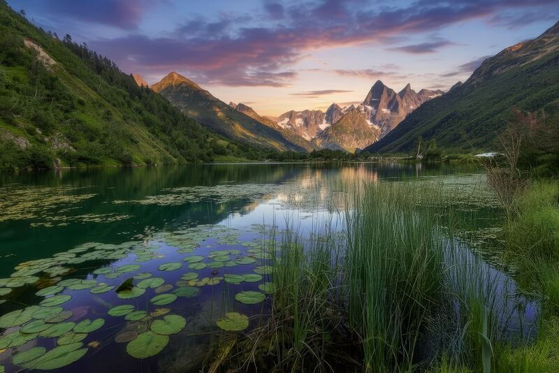 Летний вечер в Домбаеphoto preview