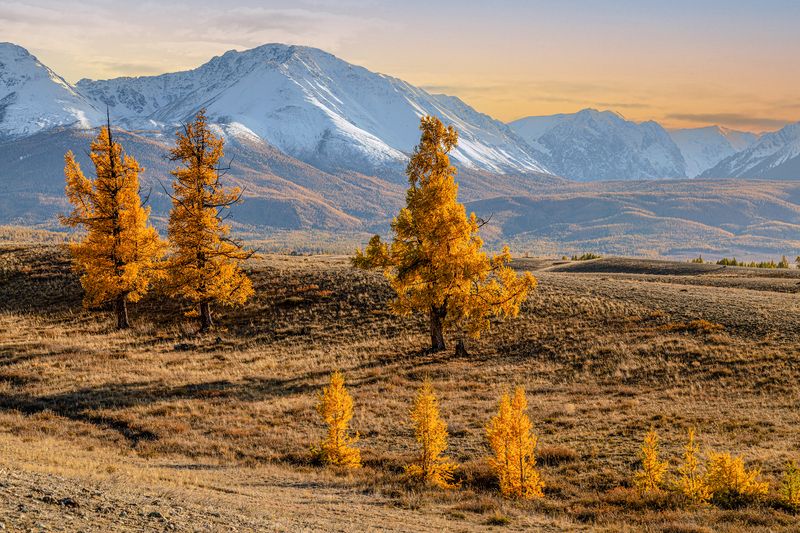 горноалтайск.... Алтай осенью... фото превью