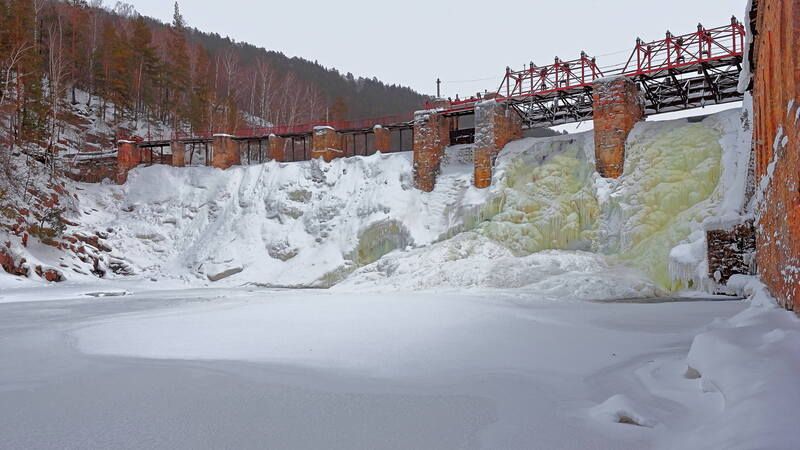 гэс, пороги Время твёрдой водыphoto preview