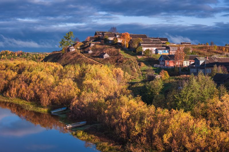 кулогоры Прозрачное утро сентября...photo preview
