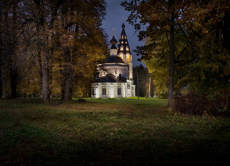 нд, плес, ивановская область, русь, русская старина, россия православная, россия, russia, by night, святая русь, святая русь нд, ночное фото, ночь, плёс, когда не спится На Соборной гореphoto preview