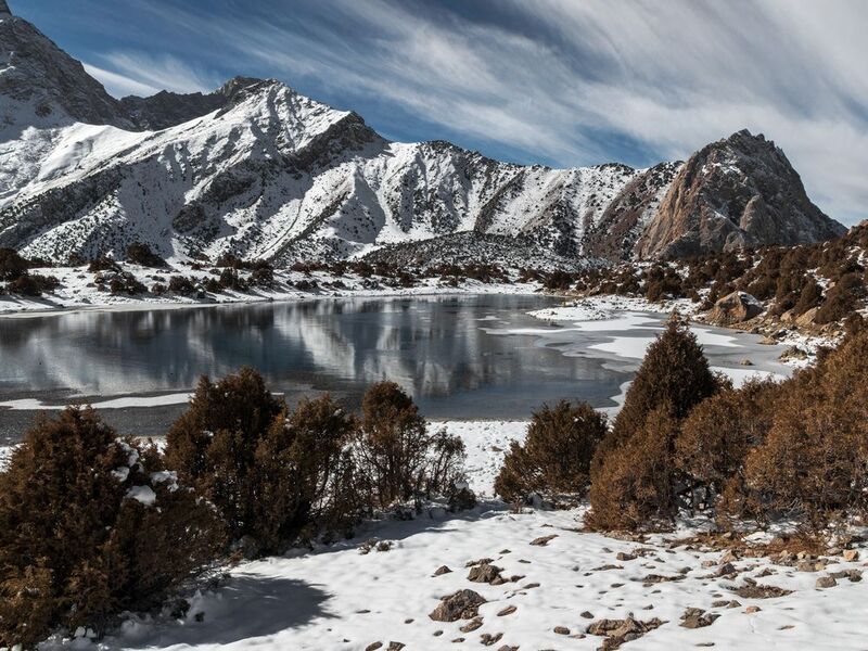 фанские горы пейзаж горы Я сердце оставил в Фанских горахphoto preview