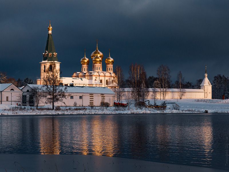 иверский монастырь, валдай Первые всадники зимыphoto preview