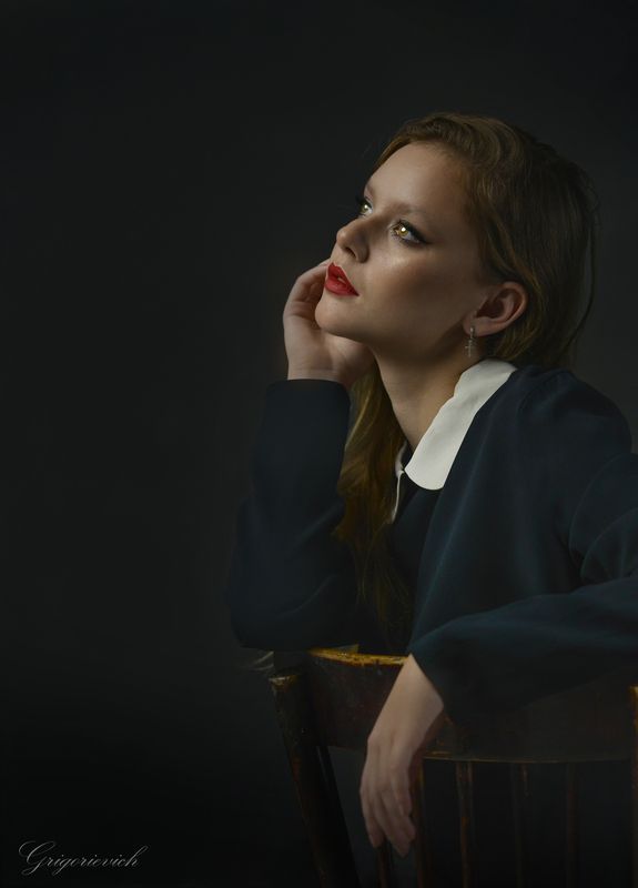 девушка. портрет. красота. глаза. Екатеринаphoto preview