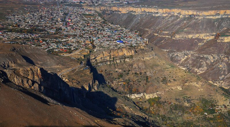 хунзах,село хунзах,аул,горы.осень,дагестан,водопад тобот, Хунзах..photo preview