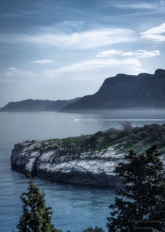 пейзаж, морской пейзаж, горы, острова photo preview