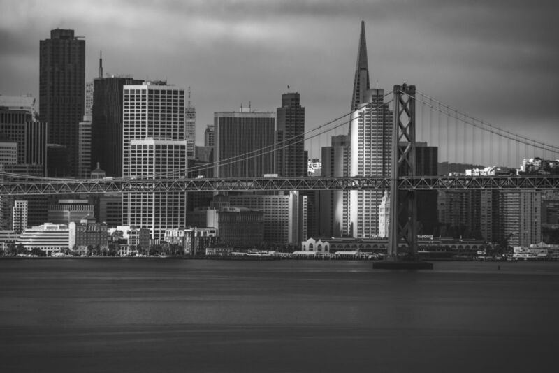 #Photograph #Sky #City #Skyscraper #Urban area #Monochrome photography #Metropolitan area #Bridge #High-rise building #Cityscape Geometry of silencephoto preview