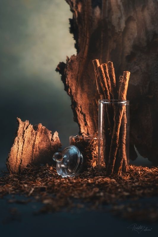 натюрморт, осень, листья, стекло, сухие листья, атмосфера ***photo preview