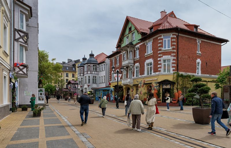 РФ. Калининградская область. Зеленоградск  Зеленоградск - город кошекphoto preview