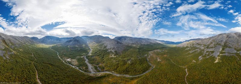 Хибины, Кольский полуостров, горы Долина ручья Петрелиуса фото превью