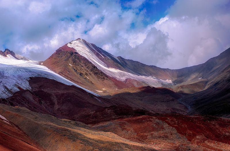 кыргызстан, памиро-алай,  перевал путешественников (4150м) Фантазии Памираphoto preview
