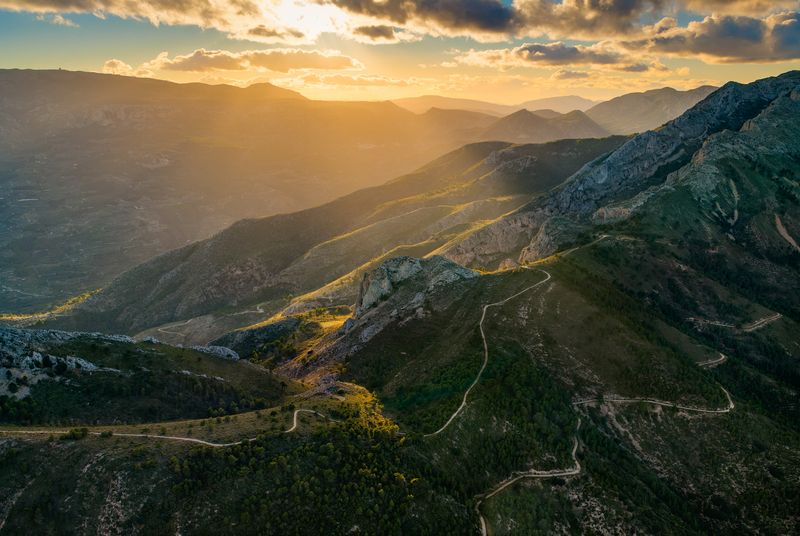 Вечер в горахphoto preview