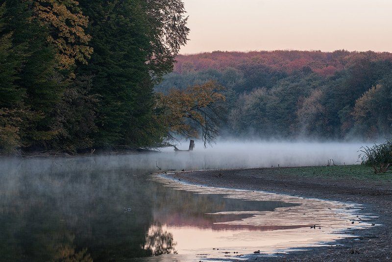 Октябрь, Осень, Утро Первые заморозкиphoto preview