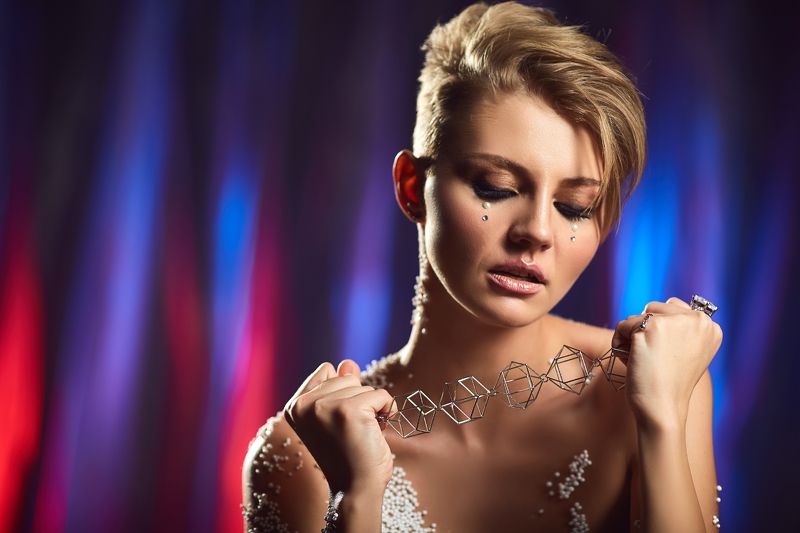 Девушка, Девушкакубики, Модель Mashaphoto preview