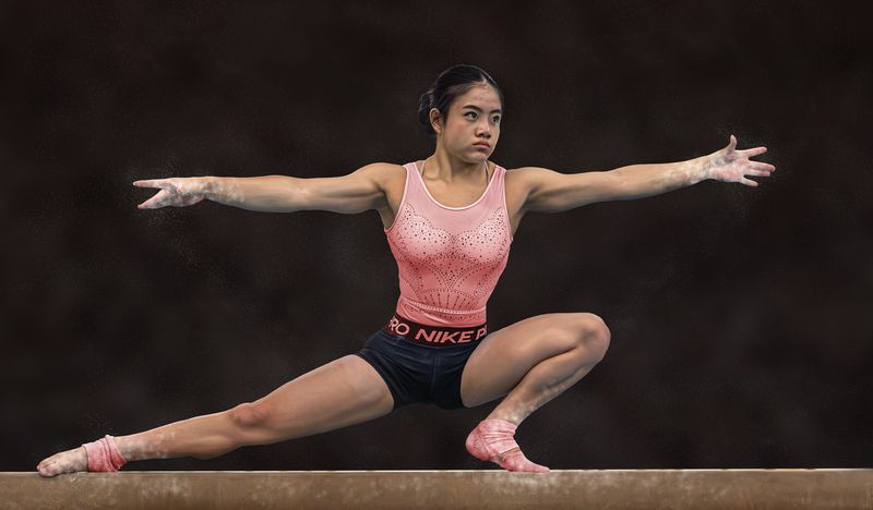 #gymnastics #sports #sports_photograhpy Carved from Motionphoto preview