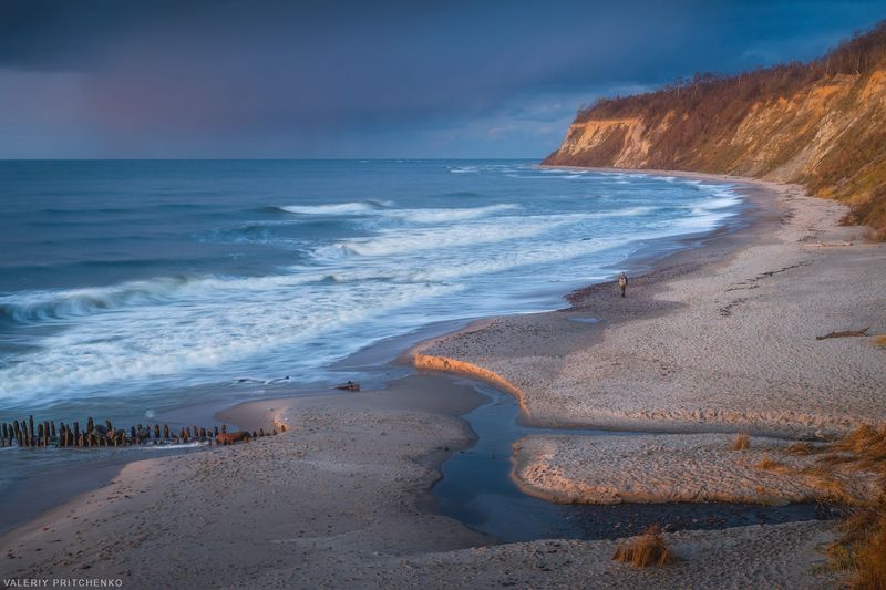 море, вечер, пейзаж, природа, seascape, landscape, nature, evening, autumn, nature Балтийское побережьеphoto preview