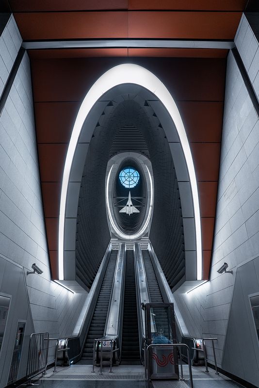 метро, москва, архитектура, лестницы, эскалатор Из серии \