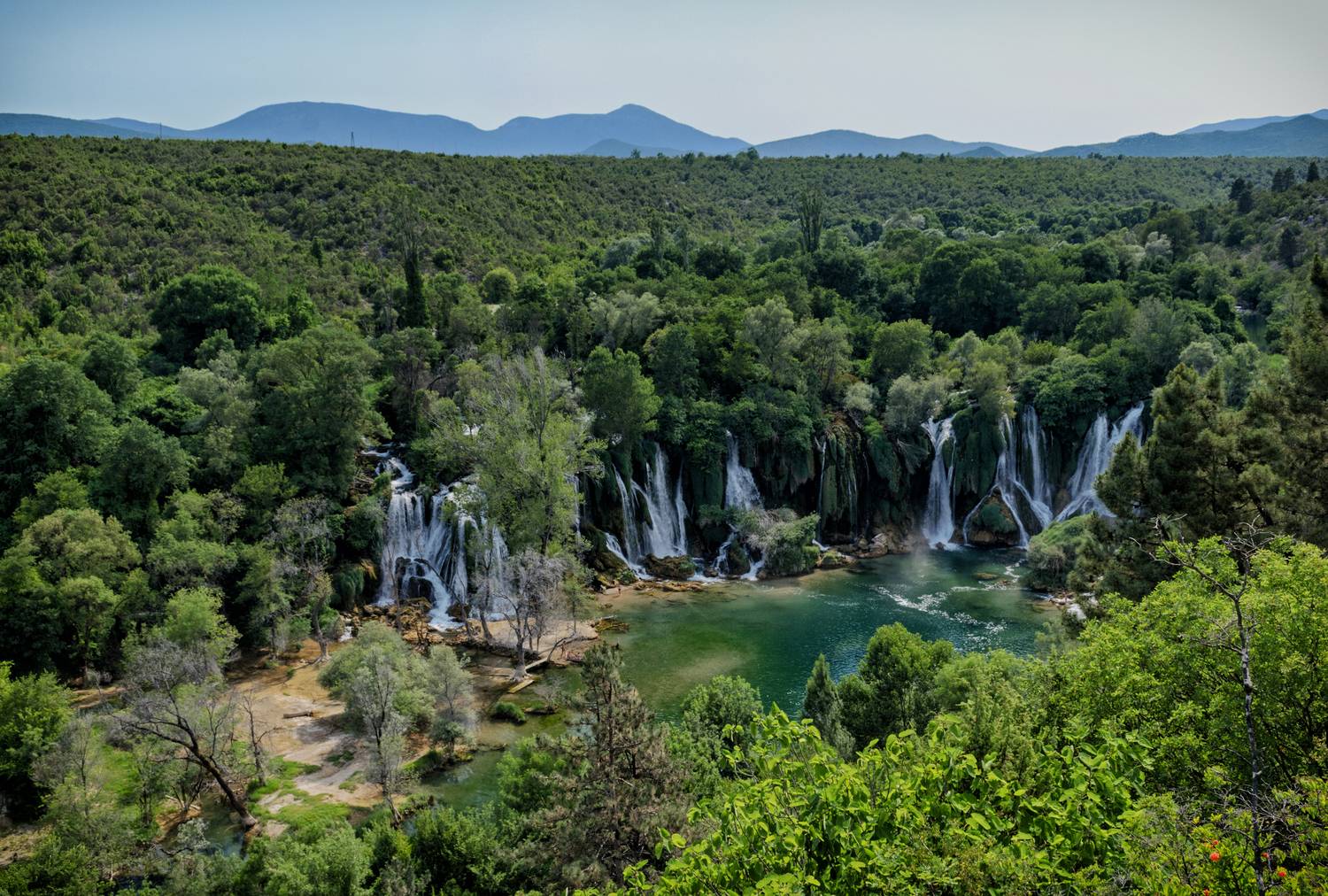 босния, и, герцеговина., водопад., лето., Тихонов Дмитрий