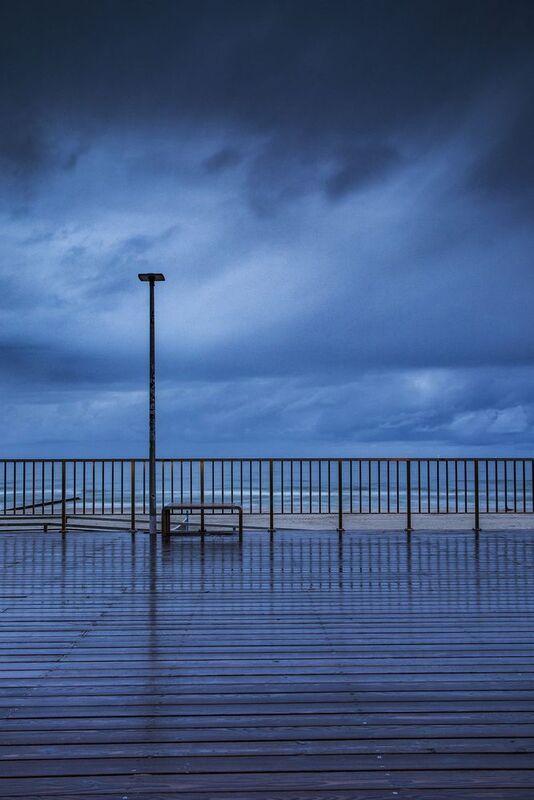 sea, poland, bluehour Pier фото превью
