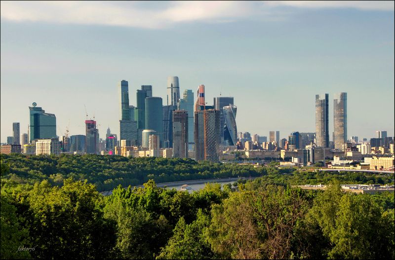 город, архитектура,  москва Москва - Сити фото превью