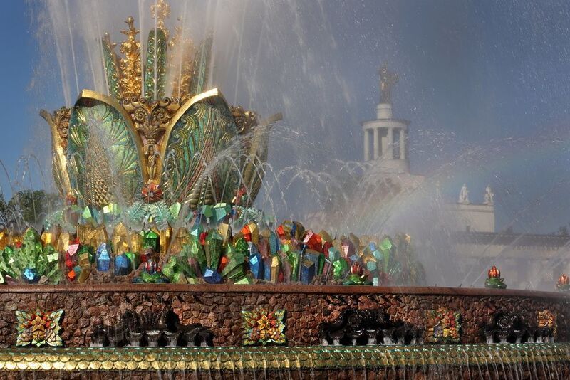 Фонтан Каменный Цветок на ВДНХphoto preview