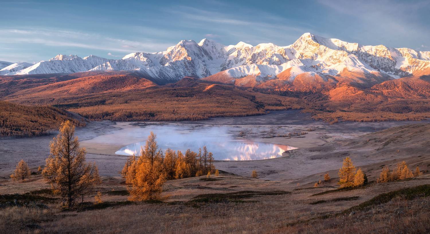 алтай, горный алтай, пейзажи алтая, горное озеро, золотая осень, горы, осенний алтай, горная тайга, Рубан Алёна
