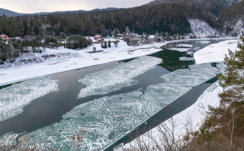 мана, сибирь, шуга, шугоход, ноябрь Шугоходphoto preview