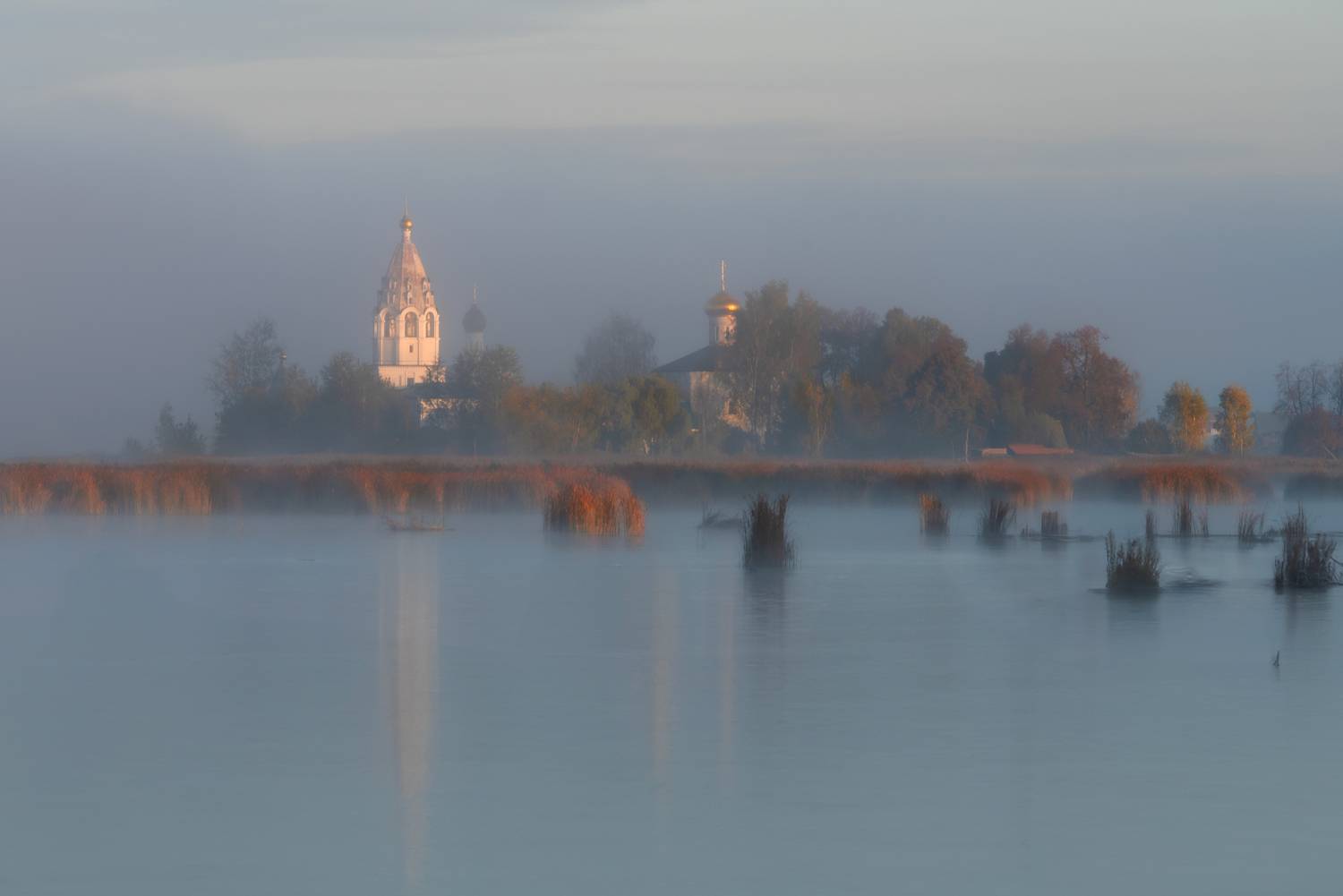Завеса утреннего тумана.. Автор: Романский Владимир (NikonZoom) , Романский Владимир (NikonZoom)