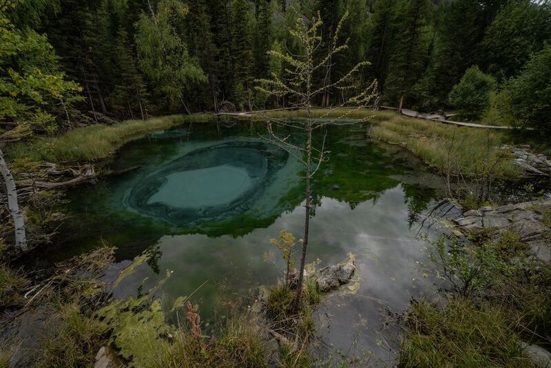 Россия, Республика Алтай, Улаганский район,  Гейзерное озеро Гейзерное озероphoto preview