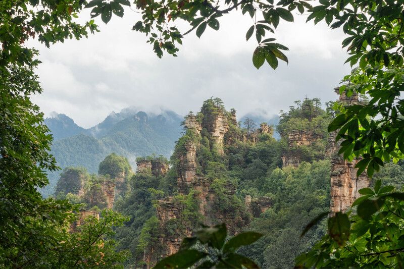 Завораживающий мир каменных Исполинов Чжанцзяцзе… The fascinating world of the stone Giants of Zhangjiajie...photo preview