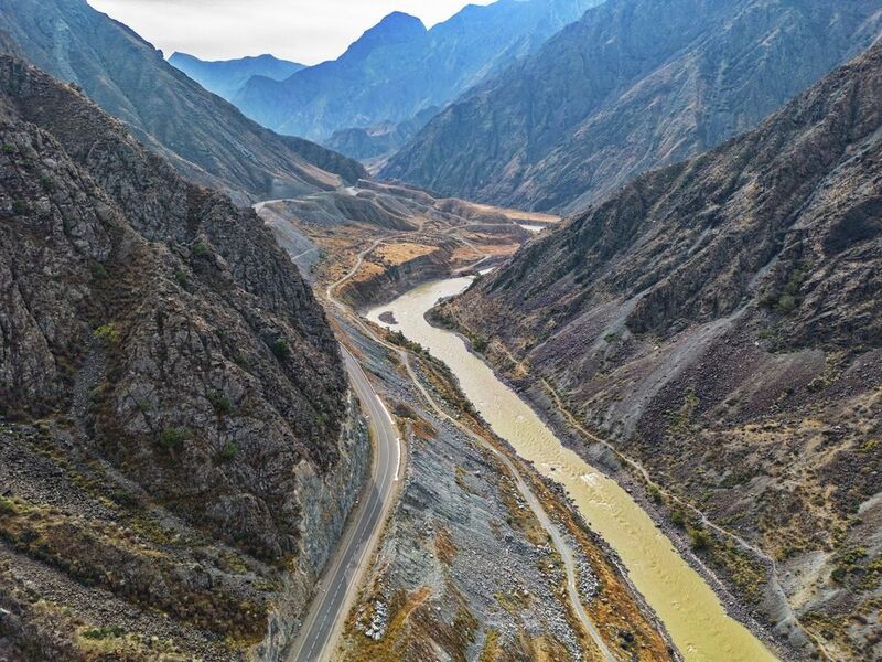 кыргызстан горы Дорогами Кыргызстанаphoto preview