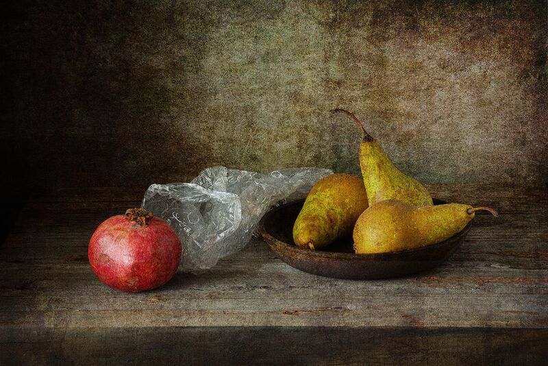 гранат, груши, сковородка, пакет целлофановый photo preview