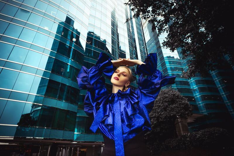 woman, portrait, fashion, beauty, outdoors Fashion skylinephoto preview