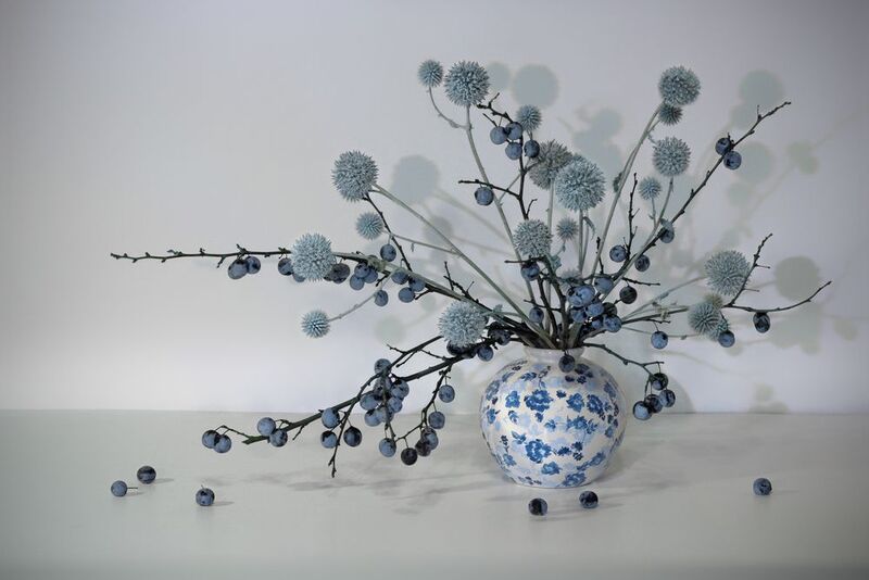 тёрн, мордовник Натюрморт с тёрном и мордовникомphoto preview