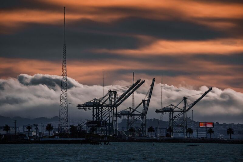 #Sky #Crane #Dusk #Cloud #Evening #Afterglow #Machine #Sunset #Heavy equipment #Construction When the sky goes heavy the steel stands louderphoto preview
