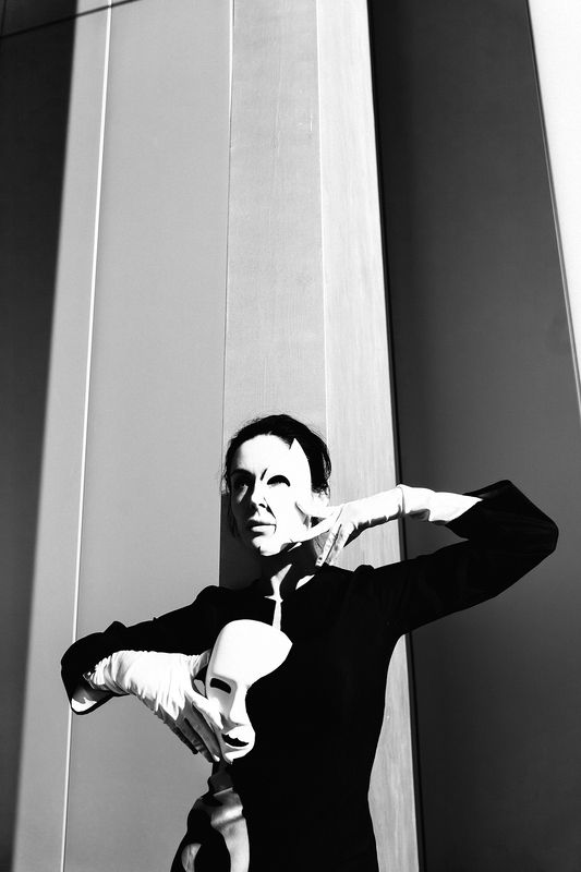 woman, portrait, fashion, beauty, outdoors In the space between selvesphoto preview