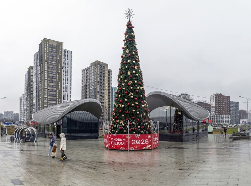 В Москве устанавливают Новогодние ёлкиphoto preview