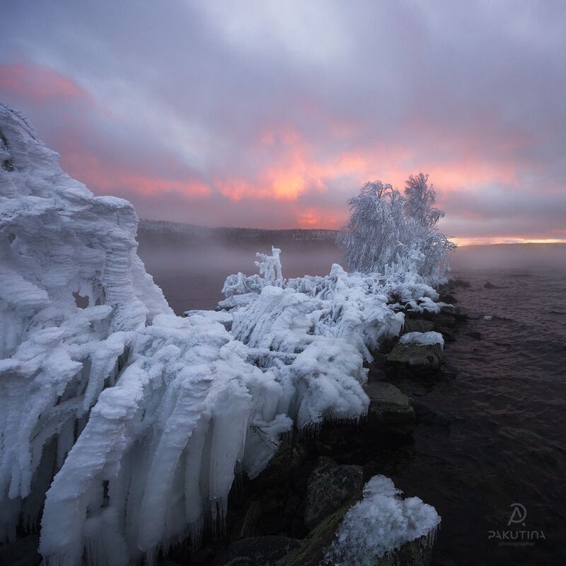 зима, кольский Зима на Кольскомphoto preview