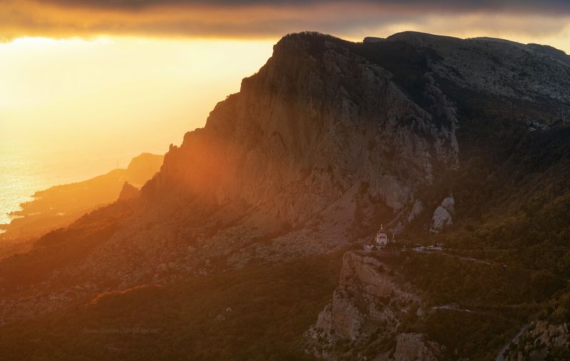 крым, форос, пейзаж, seascape, шторм, фиолент, crimea, landscape, форосская церковь, форосский кант, крымский пейзаж Форосская церковьphoto preview